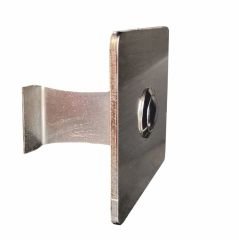 Algatec Paslanmaz 304 Kare Zil butonu 70x70mm