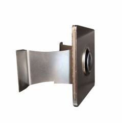 Algatec Paslanmaz 304 Kare Zil butonu 52x52mm