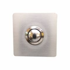 Algatec Paslanmaz 304 Kare Zil butonu 52x52mm