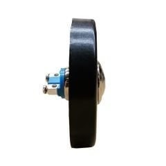 Algatec Z-101S Paslanmaz Tek Kontak Yuvarlak Zil Butonu / Siyah