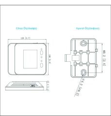ZKSoftware Keyface 3 Yüz Tanıma Cihazı